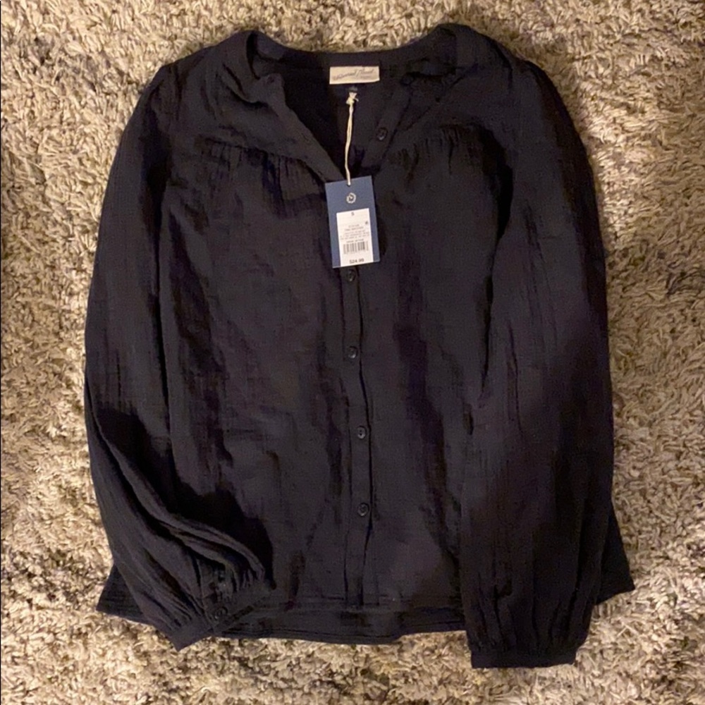 Target black blouse